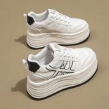  Giày Sneaker Đế Độn 7 Phân  Cao Cấp 112 