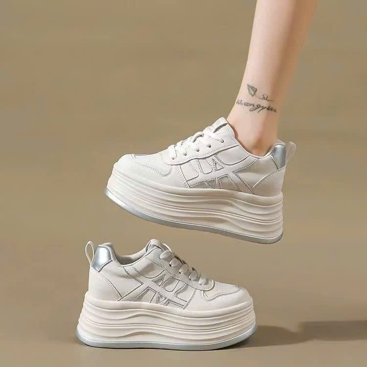  Giày Sneaker Đế Độn 7 Phân  Cao Cấp 112 