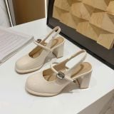  Giày Cao Gót 7 Phân Da Bóng Cao Cấp 3368-2 