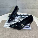  Giày Cao Gót 8 Phân Da Bóng Cao Cấp 93679 