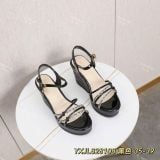  Giày Sandal Đế Xuồng 9 phân Đính Đá QCCC 828108 