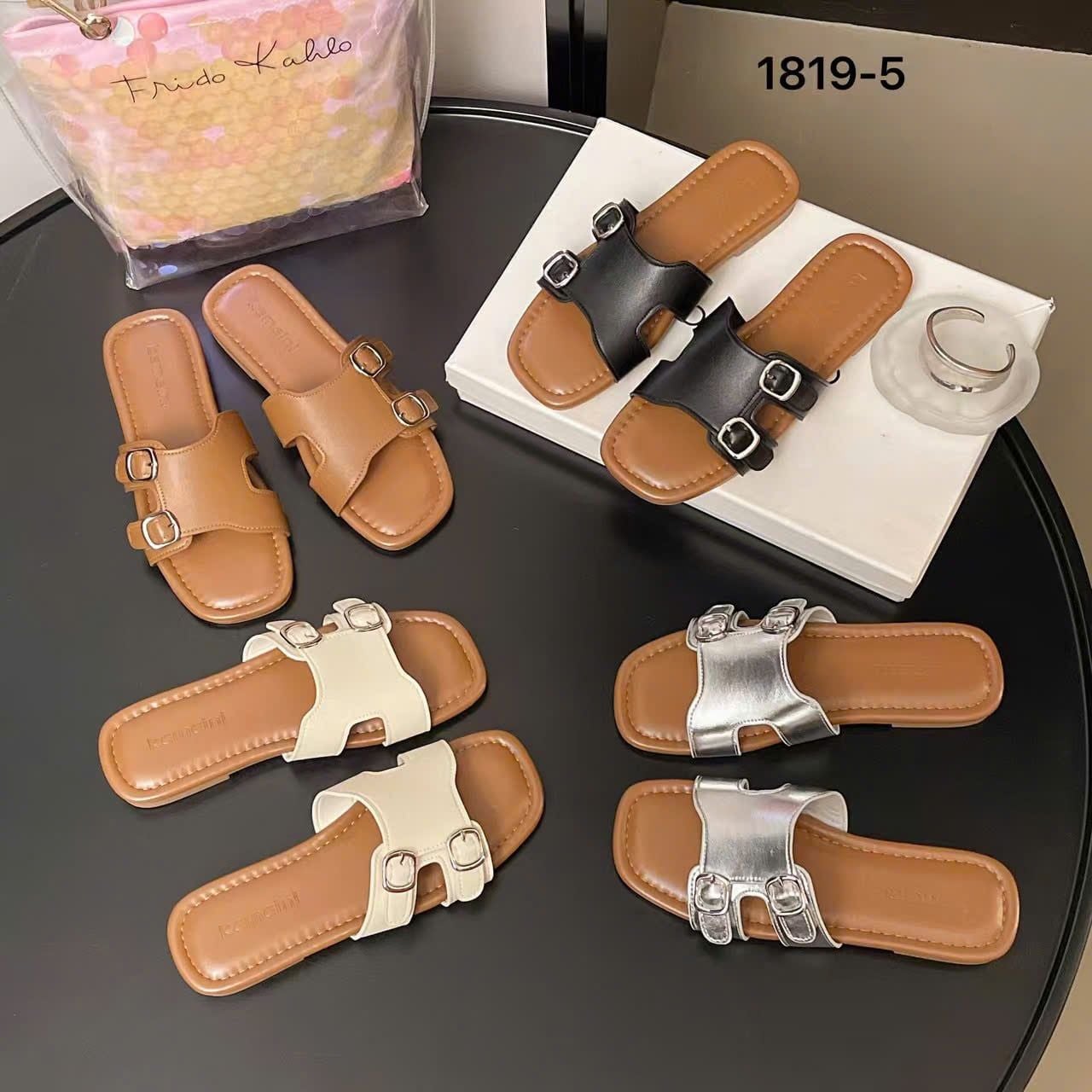  Dép Quai  Ngang Đế Bệt  1819-5 