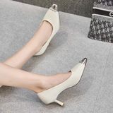  Giày Cao Gót 6 Phân Da Lì Cao Cấp 325021 