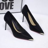  Giày Cao Gót 8,5 Phân Da Pu Cao Cấp 9052 