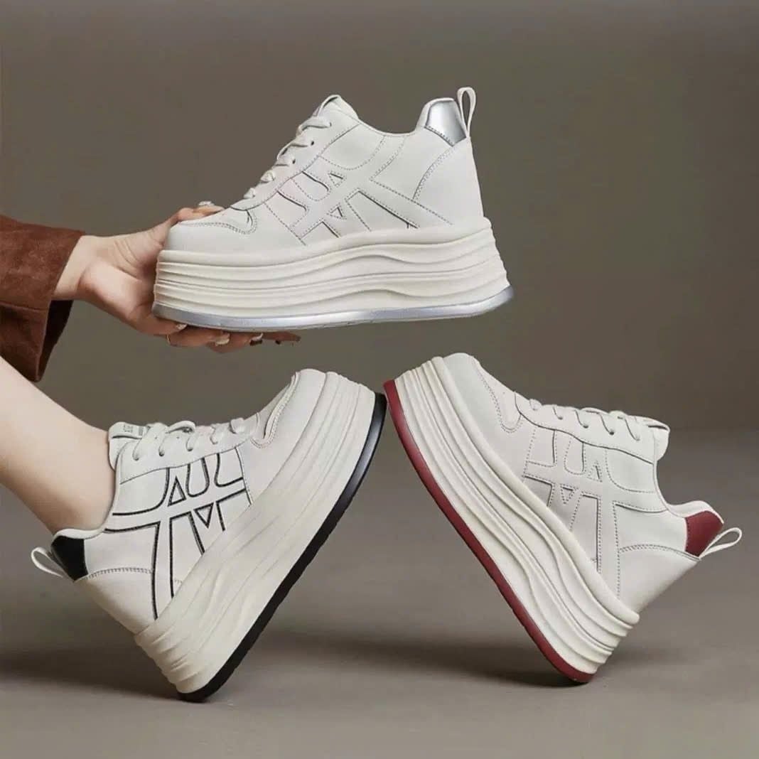  Giày Sneaker Đế Độn 7 Phân  Cao Cấp 112 