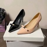  Giày Cao Gót 9 Phân Da Bóng  Cao Cấp 3028-12 