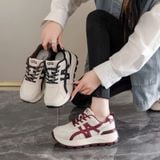  Giày Sneaker Nữ Cao Cấp 4 Phân Cao Cấp F821 