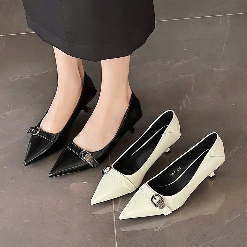  Giày Cao Gót 5 Phân Da Lì Cao Cấp 25073 