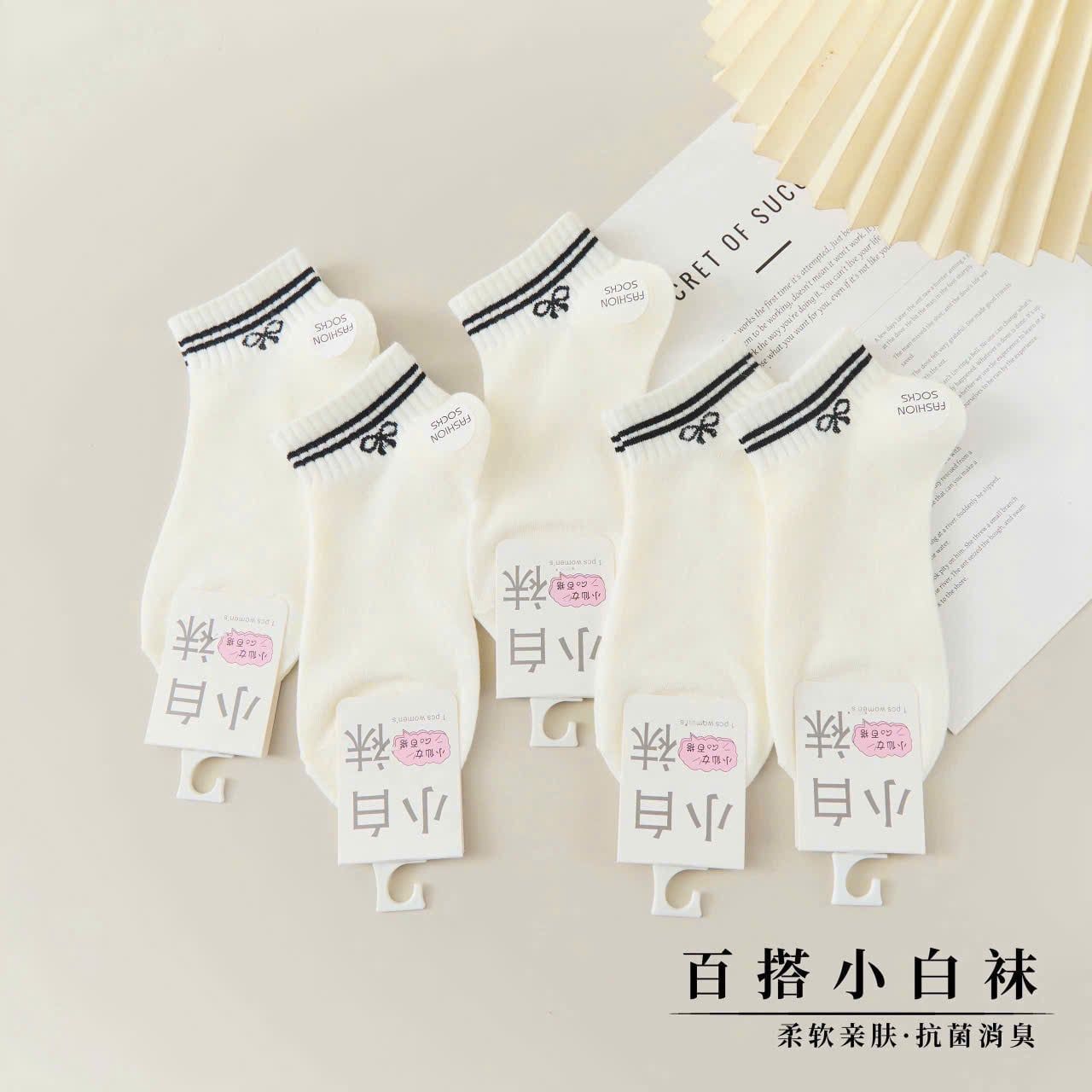  Tất Vớ Nữ Thể Thao Cổ Thấp 