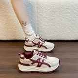  Giày Sneaker Nữ Cao Cấp 4 Phân Cao Cấp F821 