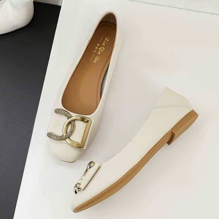  Giày Búp Bê da Bóng cao cấp 1885 