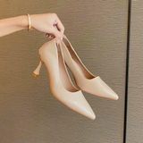  Giày Cao Gót 7 Phân Da Lì Cao Cấp 325015 