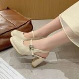  Giày Cao Gót 7 Phân Da Bóng Cao Cấp 3368-2 