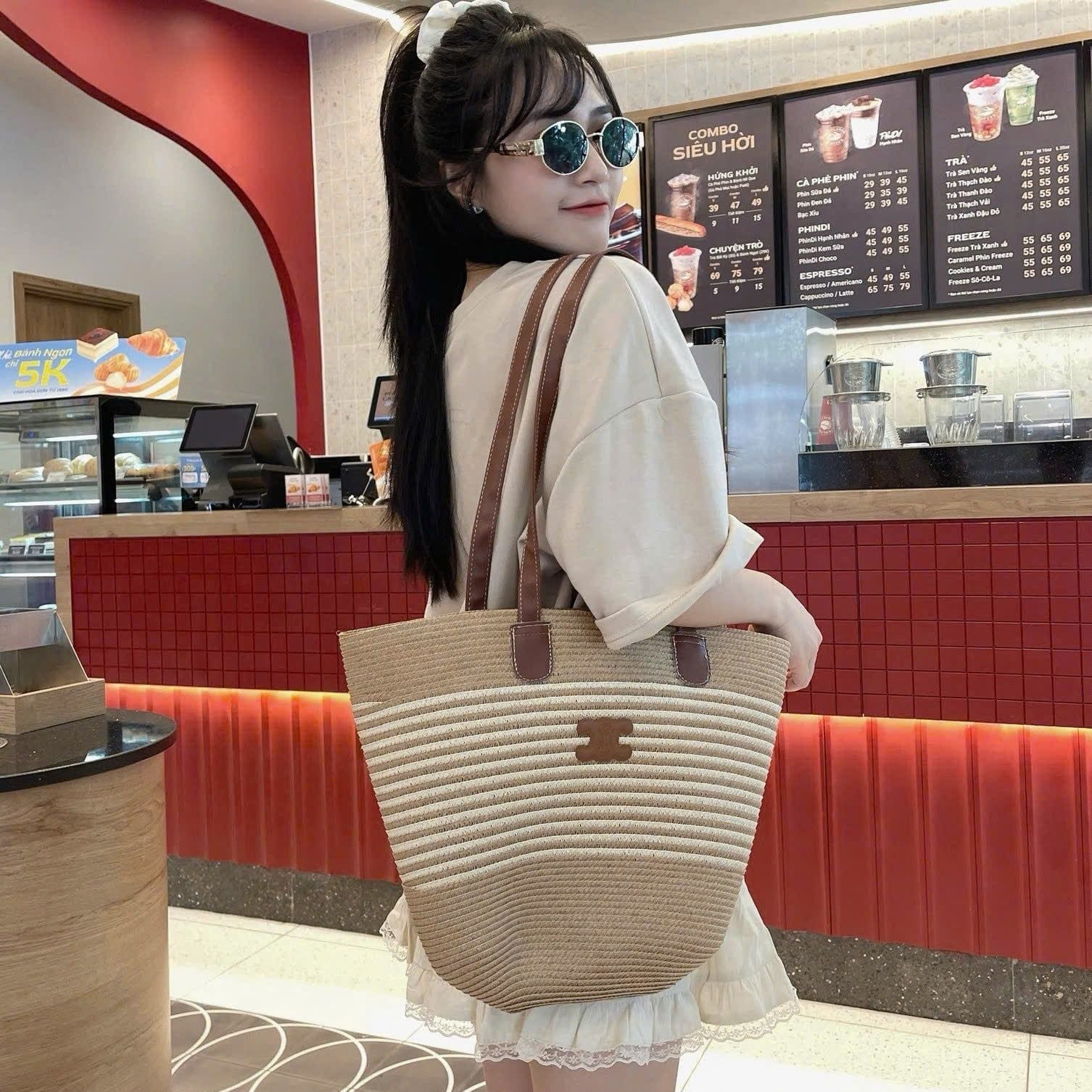  Túi xách Cối Nữ Thời Trang Đi Biển Cao Cấp TC02 