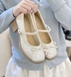  Giày Búp Bê Mary Jane Da Bóng cao Cấp 889-22 