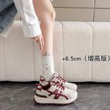  Giày Sneaker Nữ Cao Cấp 4 Phân Cao Cấp F821 