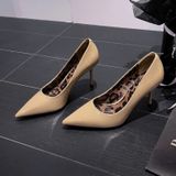  Giày Cao Gót 7,5 Phân Da Bóng Cao Cấp 1-2253-60 