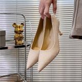  Giày Cao Gót 7 Phân Phối Kim Tuyến Cao Cấp D75081 