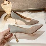  Giày Cao Gót 6 Phân Phối Kim Tuyến Cao Cấp 3321-7 