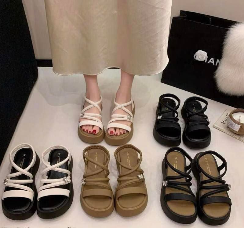  Giày Sandal Bánh Mì 5 phân Cao Cấp 666-13 