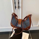  Túi Xách Denim Thời Trang Cao Cấp Tặng Kèm Charm 1509 