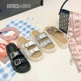  Dép Bánh Mì Quai Ngan 5 Phân Da lì Cao Cấp A-6212 