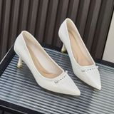  Giày Cao Gót 6 Phân Da Lì Cao Cấp 325019 