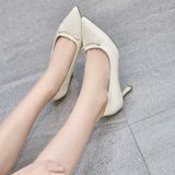  Giày Cao Gót 6 Phân Da Lì Cao Cấp 325019 