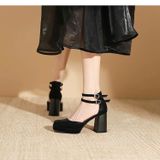  {Form Chuẩn} Giày Cao Gót 9 Phân Đế Đúp 2 Phân Da Lì VN112 