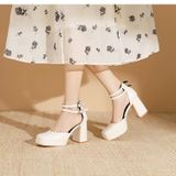  {Form Chuẩn} Giày Cao Gót 9 Phân Đế Đúp 2 Phân Da Lì VN112 