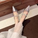  Giày Búp Bê 3 Phân Tráng Gương Cao Cấp 1780-37 