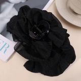  Kẹp Tóc Càng Cua  Nơ Voan Bảng Lớn Cao Cấp KT09 