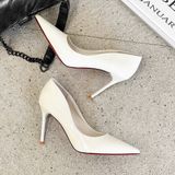  Giày Cao Gót Da bóng  Cao Cấp 901 