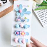  Set 5 kẹp tóc mái gắn charm dễ thương- SK-P49 