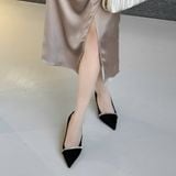  Giày Cao Gót 6 Phân Da Pu Cao Cấp 301-23 