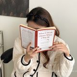  Bờm tóc nơ thắt nút phong cách Hepburn- H-BOM114 