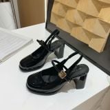  Giày Cao Gót 7 Phân Da Bóng Cao Cấp 3368-2 