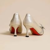  Giày Cao Gót Nữ Đính Đá Cao Cấp K79-12 