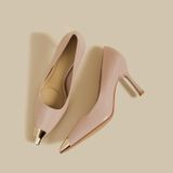  Giày Cao Gót 8 Phân Da Bóng Cao Cấp 5925 