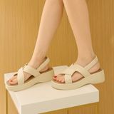  Giày Sandal Bánh Mì Nữ Đế Đúc Cao Cấp 999-8 