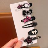  Set 6 kẹp tóc mái mỏ vịt, phong cách Dopamine ngọt ngào - SETK-343 