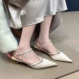  Giày Cao Gót 4 Phân Hở Gót SX-12 