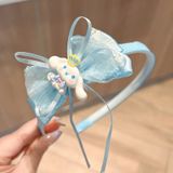  Bờm tóc ren nơ charm Sario cho bé H-BOM161 