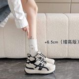  Giày Sneaker Nữ Cao Cấp 4 Phân Cao Cấp F821 