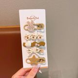  Set 5 kẹp tóc mỏ vịt Hello Kitty - SK-P43 