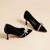  Giày Cao Gót Nữ Đính Đá Cao Cấp K79-12 