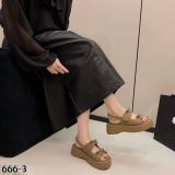  Giày sandal Bánh Mì 4 Phân  666-2 