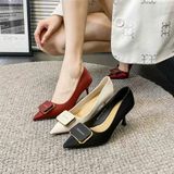  Giày Cao Gót 7 Phân Da Lì cao cấp 11912-19 