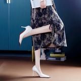  Giày Cao Gót 8 Phân Da Lì Cao Cấp A2301-12 