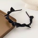  Bờm tóc nơ thắt nút phong cách Hepburn- H-BOM114 